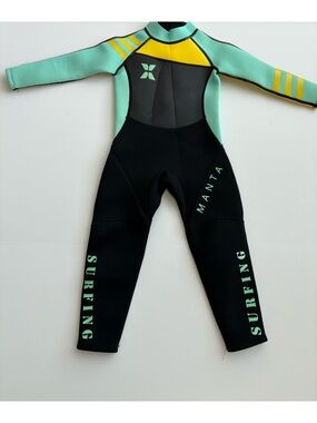 Dive & Sail X-Manta Kids Neoprene Full Body Suit Size M 3-4Y Surfing Diving